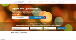 Desktop Screenshot of jobsworld.com