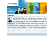 Tablet Screenshot of jobsworld.com.my
